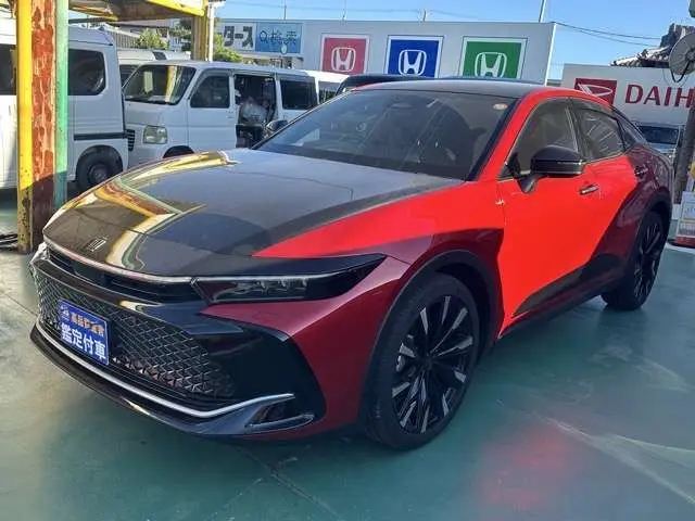 2025 Toyota Crown Crossover 2.4 RS advanced 4WD Genuine D-Audio Navigation Function 360° Camera - photo 1 2025 Toyota Crown Crossover 2.4 RS advanced 4WD Genuine D-Audio Navigation Function 360° Camera Red SUV for sale, Japanese used car export - photo 1 of 33 | GULJI TRADERS