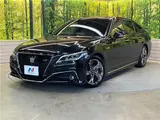 2018 Toyota Crown Hybrid RS Advance Black Sedan for sale, Japanese used car export - photo 1 of 30 | GULJI TRADERS