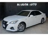 2018 Toyota Crown Hybrid Athlete G Four 4WD Black Leather Dashcam Spare Tire Pearl Sedan for sale, Japanese used car export - photo 1 of 62 | GULJI TRADERS