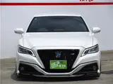 2018 Toyota Crown Hybrid RS, TRD aero kit, BLITZ coilovers, WORK 20-inch alloy wheels. Pearl Sedan for sale, Japanese used car export - photo 34 of 59 | GULJI TRADERS