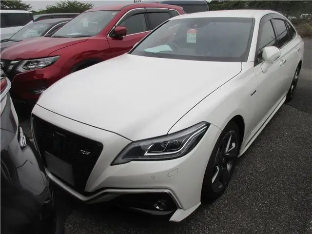 2018 Toyota Crown Hybrid RS Leather Seat Package - photo 1 2018 Toyota Crown Hybrid RS Leather Seat Package Pearl Sedan for sale, Japanese used car export - photo 1 of 12 | GULJI TRADERS