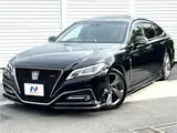 2018 Toyota Crown Hybrid RS Advance Black Sedan for sale, Japanese used car export - photo 1 of 30 | GULJI TRADERS