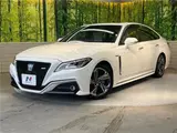 2018 Toyota Crown Hybrid RS Advance Pearl Sedan for sale, Japanese used car export - photo 1 of 30 | GULJI TRADERS