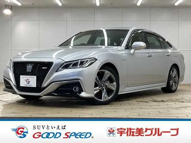 2018 Toyota Crown Hybrid RS Advance - photo 1 2018 Toyota Crown Hybrid RS Advance Silver Sedan for sale, Japanese used car export - photo 1 of 20 | GULJI TRADERS