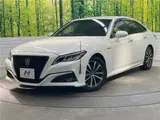 2018 Toyota Crown Hybrid G Pearl Sedan for sale, Japanese used car export - photo 1 of 30 | GULJI TRADERS