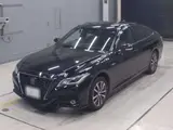 2018 Toyota Crown Hybrid S C Package Four 4WD Black Sedan for sale, Japanese used car export - photo 1 of 13 | GULJI TRADERS
