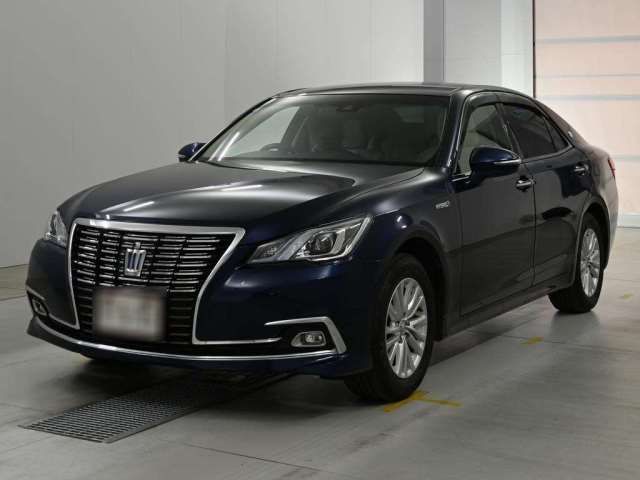 2018 Toyota Crown Hybrid Four 4WD Sedan for sale, Japanese used car export - photo 1 of 12 | GULJI TRADERS