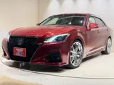 2018 Toyota Crown Hybrid Athlete S J-Frontier Limited Red Sedan for sale, Japanese used car export - photo 1 of 24 | GULJI TRADERS