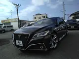 2018 Toyota Crown Hybrid 2.5 RS Advance Black Sedan for sale, Japanese used car export - photo 1 of 24 | GULJI TRADERS