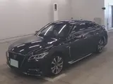 2018 Toyota Crown Hybrid G Four Black Sedan for sale, Japanese used car export - photo 1 of 6 | GULJI TRADERS