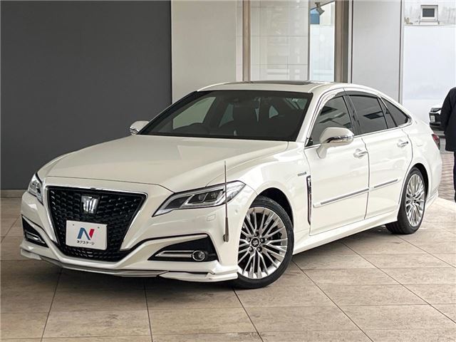 2019 Toyota Crown Hybrid G Sedan for sale, Japanese used car export - photo 1 of 30 | GULJI TRADERS