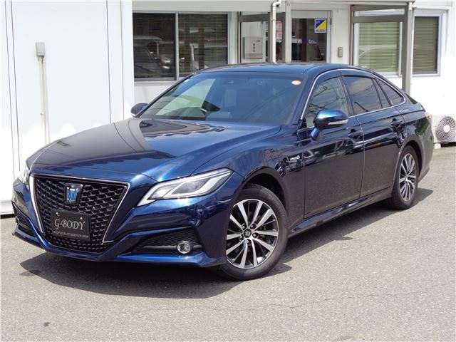 2019 Toyota Crown Hybrid Sedan for sale, Japanese used car export - photo 1 of 60 | GULJI TRADERS