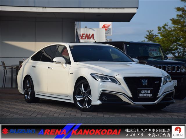 2019 Toyota Crown Hybrid Sedan for sale, Japanese used car export - photo 1 of 31 | GULJI TRADERS