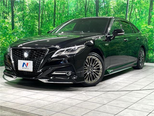 2019 Toyota Crown Hybrid Sedan for sale, Japanese used car export - photo 1 of 30 | GULJI TRADERS