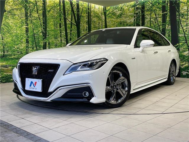 2019 Toyota Crown Hybrid Sedan for sale, Japanese used car export - photo 1 of 30 | GULJI TRADERS