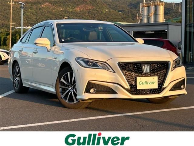 2019 Toyota Crown Hybrid S Sedan for sale, Japanese used car export - photo 1 of 24 | GULJI TRADERS