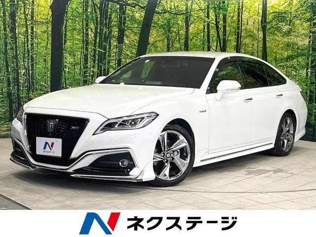 2019 Toyota Crown Hybrid RS Advance - photo 1 2019 Toyota Crown Hybrid RS Advance Pearl Sedan for sale, Japanese used car export - photo 1 of 9 | GULJI TRADERS