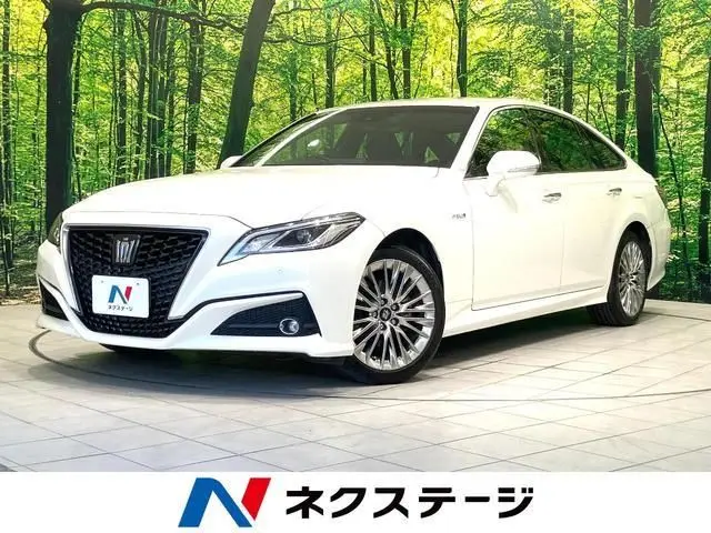 2019 Toyota Crown Hybrid S Elegance Style - photo 1 2019 Toyota Crown Hybrid S Elegance Style Pearl Sedan for sale, Japanese used car export - photo 1 of 9 | GULJI TRADERS