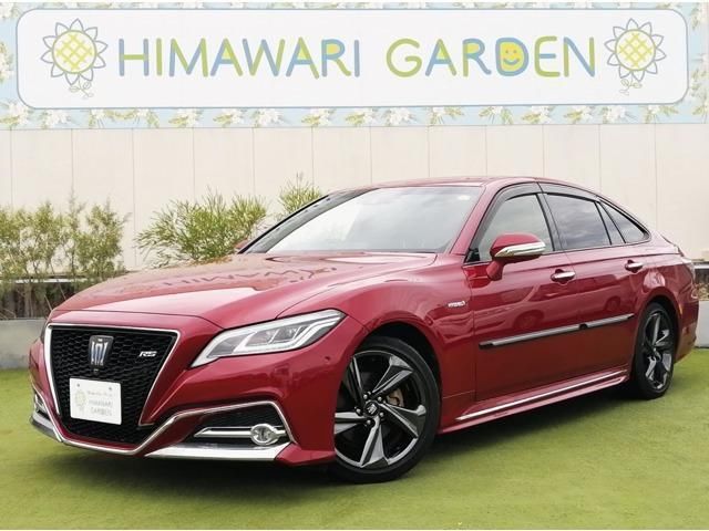 2019 Toyota Crown Hybrid Sedan for sale, Japanese used car export - photo 1 of 9 | GULJI TRADERS