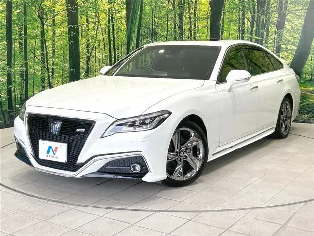 2020 Toyota Crown Hybrid RS Advance - photo 1 2020 Toyota Crown Hybrid RS Advance Pearl Sedan for sale, Japanese used car export - photo 1 of 30 | GULJI TRADERS