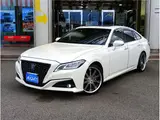 2020 Toyota Crown Hybrid G Sunroof Black Leather Seats Pearl Sedan for sale, Japanese used car export - photo 1 of 51 | GULJI TRADERS