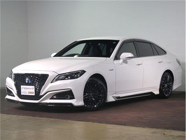 2020 Toyota Crown Hybrid S Sport Sedan for sale, Japanese used car export - photo 1 of 65 | GULJI TRADERS
