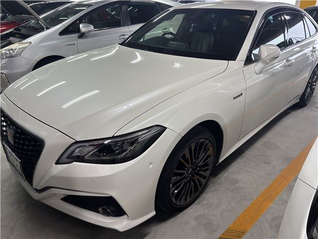 2020 Toyota Crown Hybrid S Sport Sedan for sale, Japanese used car export - photo 1 of 10 | GULJI TRADERS