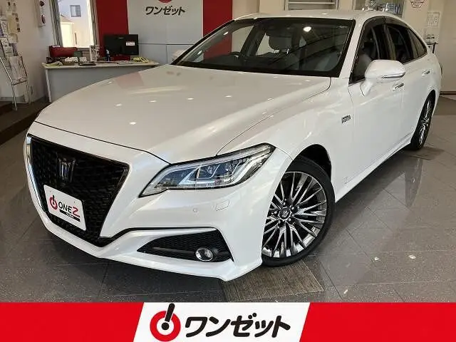 2020 Toyota Crown Hybrid Hybrid 3.5 G Executive Safety Package - photo 1 2020 Toyota Crown Hybrid Hybrid 3.5 G Executive Safety Package White Sedan for sale, Japanese used car export - photo 1 of 10 | GULJI TRADERS
