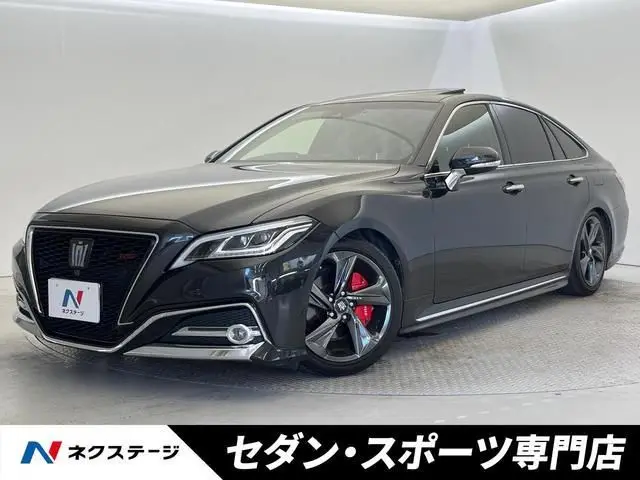 2020 Toyota Crown Hybrid RS Limited - photo 1 2020 Toyota Crown Hybrid RS Limited Black Sedan for sale, Japanese used car export - photo 1 of 8 | GULJI TRADERS
