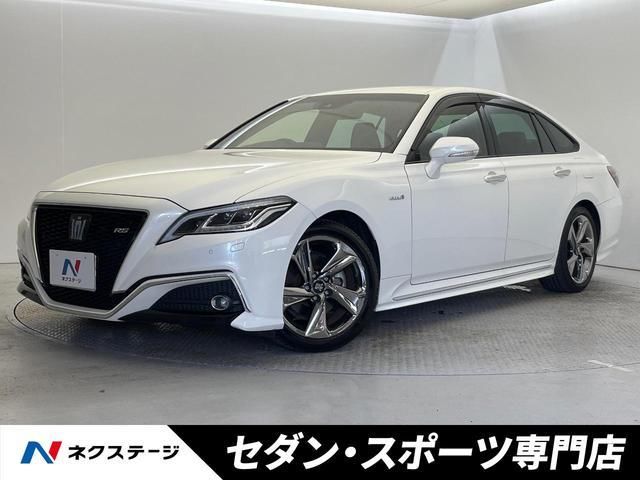 2020 Toyota Crown Hybrid Sedan for sale, Japanese used car export - photo 1 of 9 | GULJI TRADERS