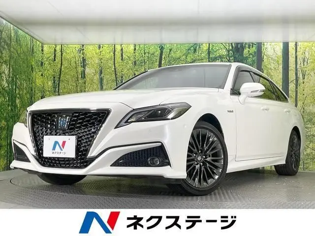 2020 Toyota Crown Hybrid S Sport Style Pearl Sedan for sale, Japanese used car export - photo 1 of 9 | GULJI TRADERS