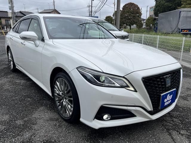 2020 Toyota Crown Hybrid S Sedan for sale, Japanese used car export - photo 1 of 9 | GULJI TRADERS