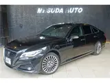 2021 Toyota Crown Hybrid GFOUR 4WD option Safety Package Panoramic Digital Mirror Sunroof Front and Rear Dashcam Black Sedan for sale, Japanese used car export - photo 1 of 67 | GULJI TRADERS