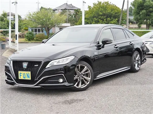 2021 Toyota Crown Hybrid RS Advance 3.5 ★ Aero ★ Safety Package + - photo 1 2021 Toyota Crown Hybrid RS Advance 3.5 ★ Aero ★ Safety Package + Black Sedan for sale, Japanese used car export - photo 1 of 60 | GULJI TRADERS