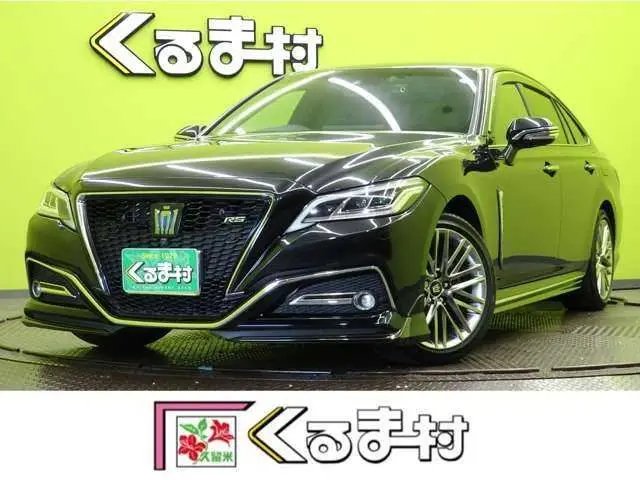 2021 Toyota Crown Hybrid RS - photo 1 2021 Toyota Crown Hybrid RS Black Sedan for sale, Japanese used car export - photo 1 of 49 | GULJI TRADERS