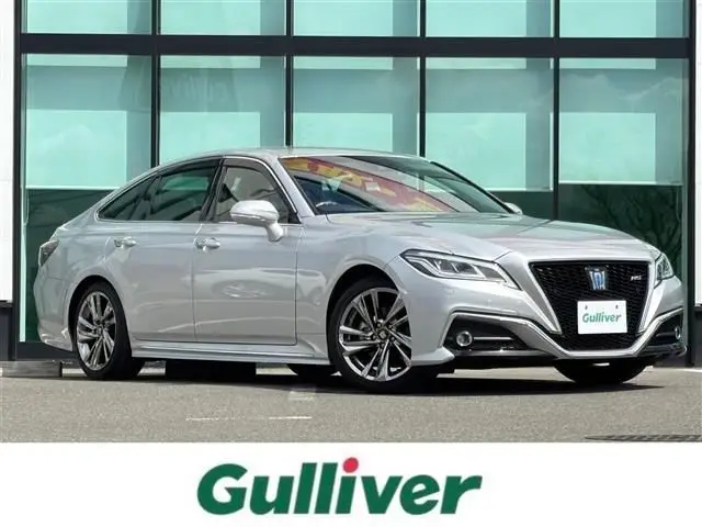 2021 Toyota Crown Hybrid RS Advance - photo 1 2021 Toyota Crown Hybrid RS Advance Silver Sedan for sale, Japanese used car export - photo 1 of 24 | GULJI TRADERS