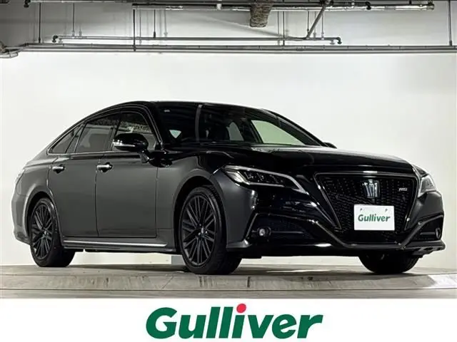 2021 Toyota Crown Hybrid RS Limited II - photo 1 2021 Toyota Crown Hybrid RS Limited II Black Sedan for sale, Japanese used car export - photo 1 of 24 | GULJI TRADERS
