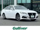 2021 Toyota Crown Hybrid S White Sedan for sale, Japanese used car export - photo 1 of 23 | GULJI TRADERS