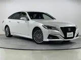 2021 Toyota Crown Hybrid S White Sedan for sale, Japanese used car export - photo 1 of 24 | GULJI TRADERS