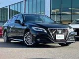 2021 Toyota Crown Hybrid G Black Sedan for sale, Japanese used car export - photo 1 of 24 | GULJI TRADERS