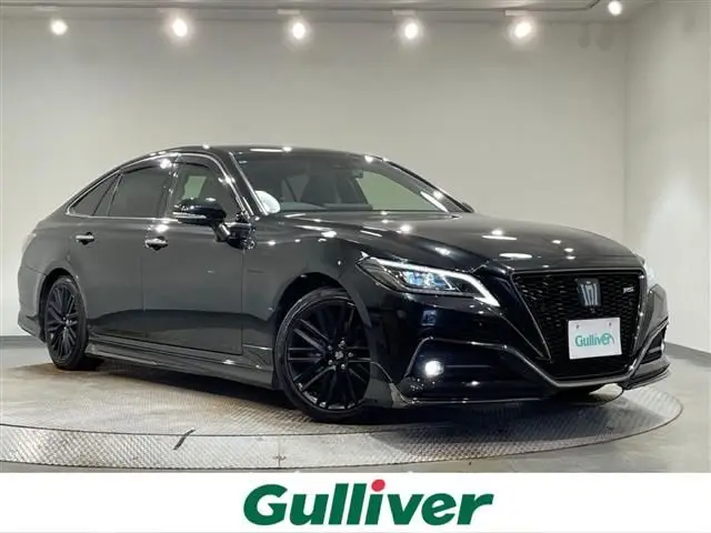 2021 Toyota Crown Hybrid RS Limited II - photo 1 2021 Toyota Crown Hybrid RS Limited II Black Sedan for sale, Japanese used car export - photo 1 of 24 | GULJI TRADERS