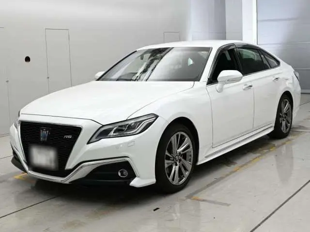 2021 Toyota Crown Hybrid RS - photo 1 2021 Toyota Crown Hybrid RS Pearl Sedan for sale, Japanese used car export - photo 1 of 12 | GULJI TRADERS