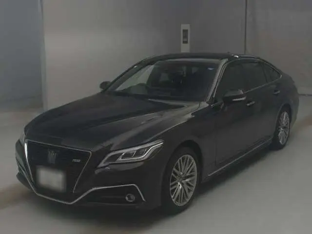 2021 Toyota Crown Hybrid RS Black Sedan for sale, Japanese used car export - photo 1 of 10 | GULJI TRADERS