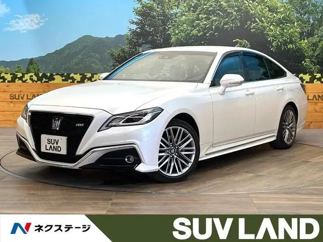2021 Toyota Crown Hybrid RS-B - photo 1 2021 Toyota Crown Hybrid RS-B White Sedan for sale, Japanese used car export - photo 1 of 9 | GULJI TRADERS