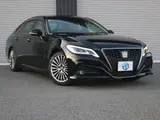 2021 Toyota Crown Hybrid G Genuine Leather Seats ITS Connect Rear Control Black Sedan for sale, Japanese used car export - photo 1 of 9 | GULJI TRADERS