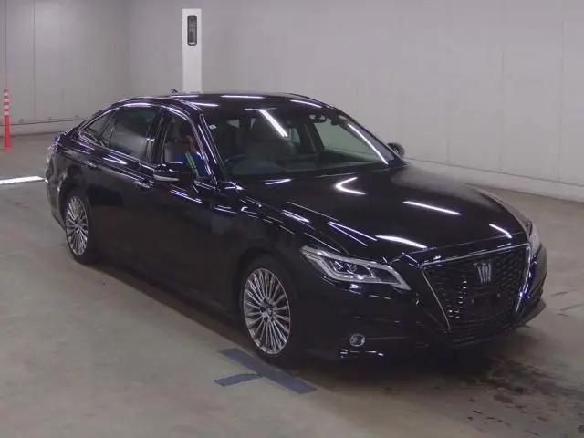 2021 Toyota Crown Hybrid G Rear Comfort Package Resa - photo 1 2021 Toyota Crown Hybrid G Rear Comfort Package Resa Black Sedan for sale, Japanese used car export - photo 1 of 5 | GULJI TRADERS