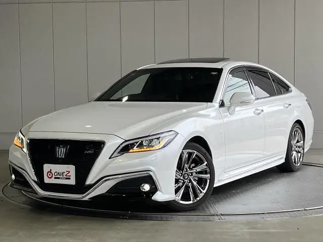 2022 Toyota Crown Hybrid Hybrid 2.5 RS Advance, one owner! - photo 1 2022 Toyota Crown Hybrid Hybrid 2.5 RS Advance, one owner! White Sedan for sale, Japanese used car export - photo 1 of 10 | GULJI TRADERS