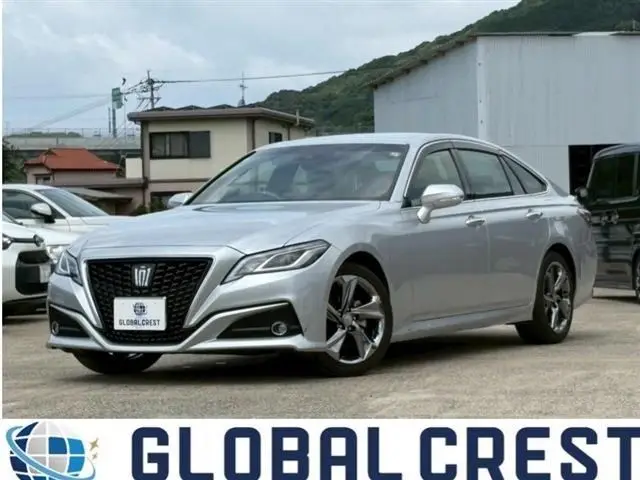 2022 Toyota Crown Hybrid 2.5HV S pure 18AW - photo 1 2022 Toyota Crown Hybrid 2.5HV S pure 18AW Silver Sedan for sale, Japanese used car export - photo 1 of 30 | GULJI TRADERS