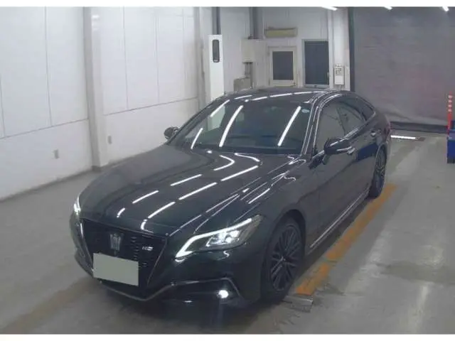 2022 Toyota Crown Hybrid RS Limited 2 Black Sedan for sale, Japanese used car export - photo 1 of 8 | GULJI TRADERS
