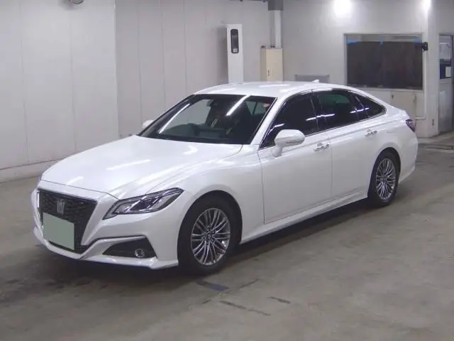 2022 Toyota Crown Hybrid S - photo 1 2022 Toyota Crown Hybrid S Pearl Sedan for sale, Japanese used car export - photo 1 of 5 | GULJI TRADERS